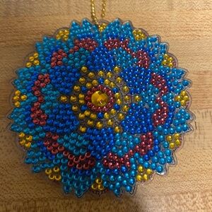 Handcrafted diamond art keychain/ ornament